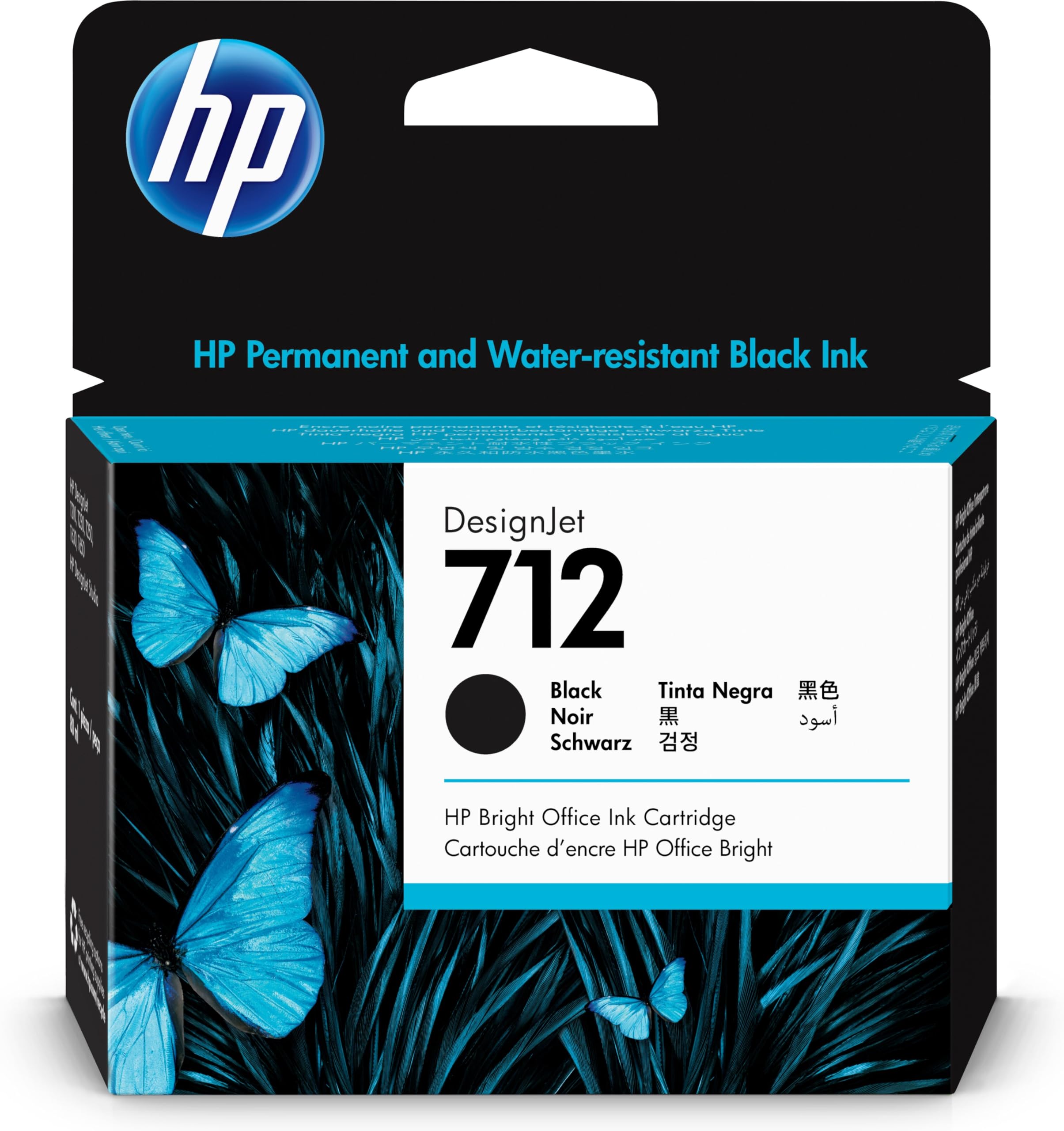 ventas de cartuchos hp 712 NEGRO